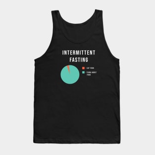 Intermittent fasting pie chart Tank Top